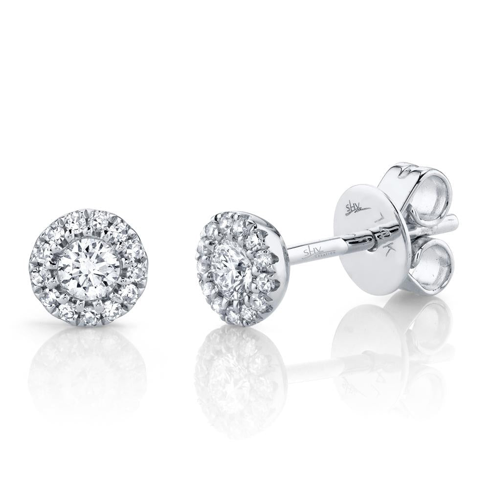 DIAMOND STUD EARRING