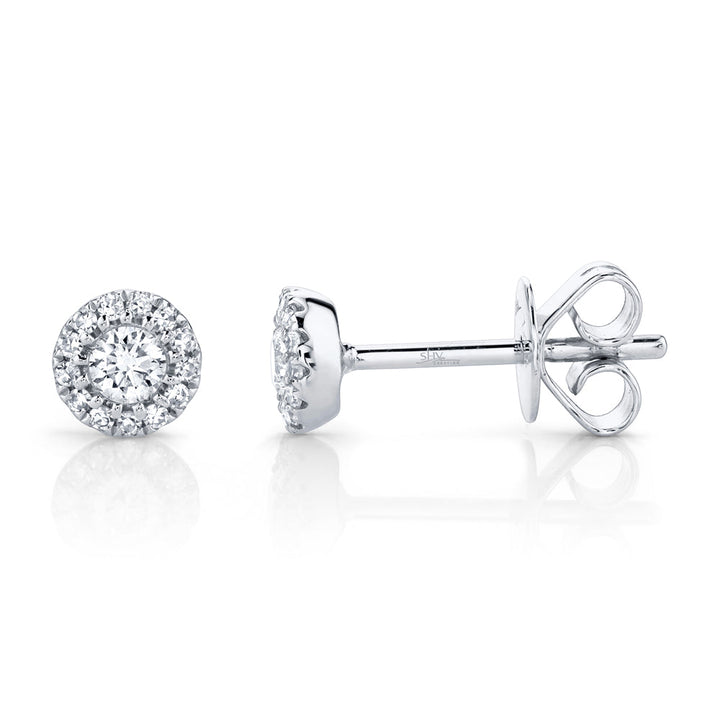 0.24Ct Diamond Stud Earring