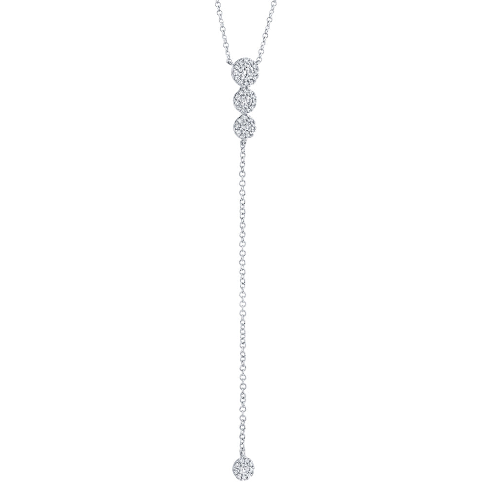 0.29Ct Diamond Lariat Necklace