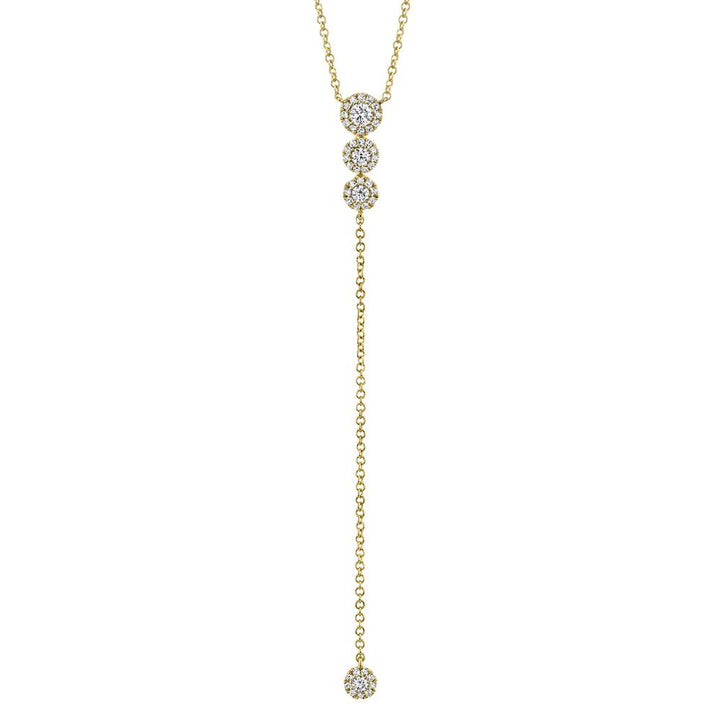 DIAMOND LARIAT NECKLACE