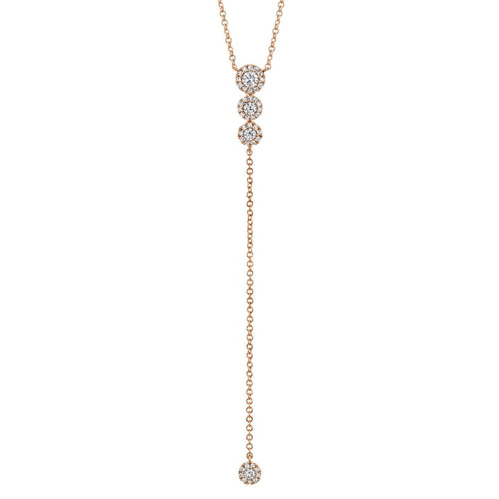 DIAMOND LARIAT NECKLACE