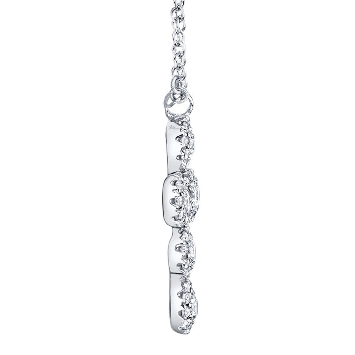 0.25Ct Diamond Cross Necklace