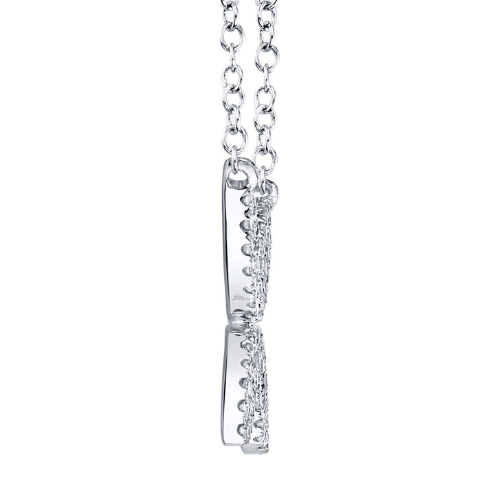 0.20Ct Diamond Flower Necklace