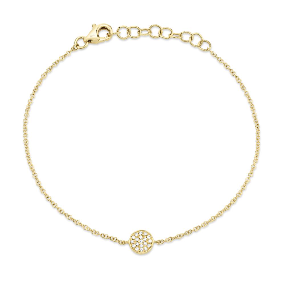 DIAMOND PAVE CIRCLE BRACELET