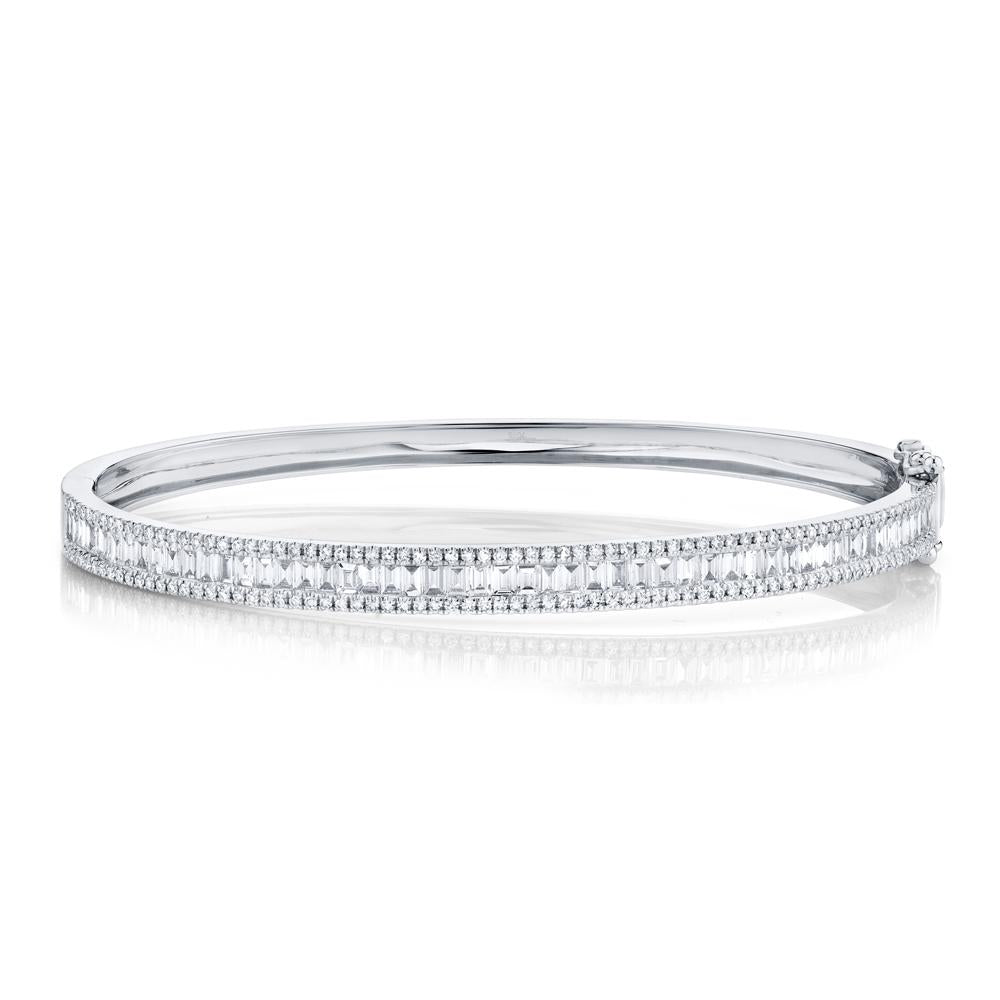 DIAMOND BAGUETTE BANGLE