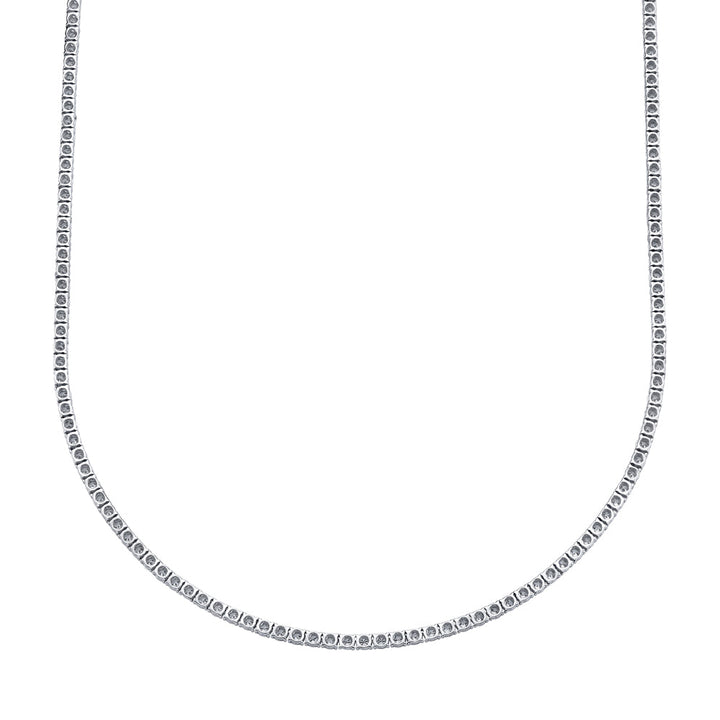 3.96Ct Diamond Tennis Necklace