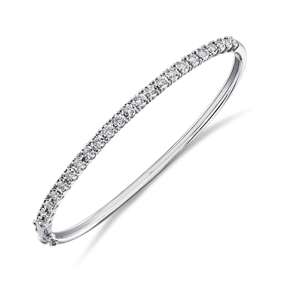 0.69Ct Diamond Bangle