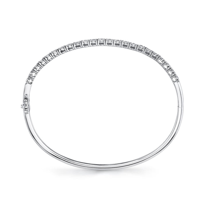 0.69Ct Diamond Bangle