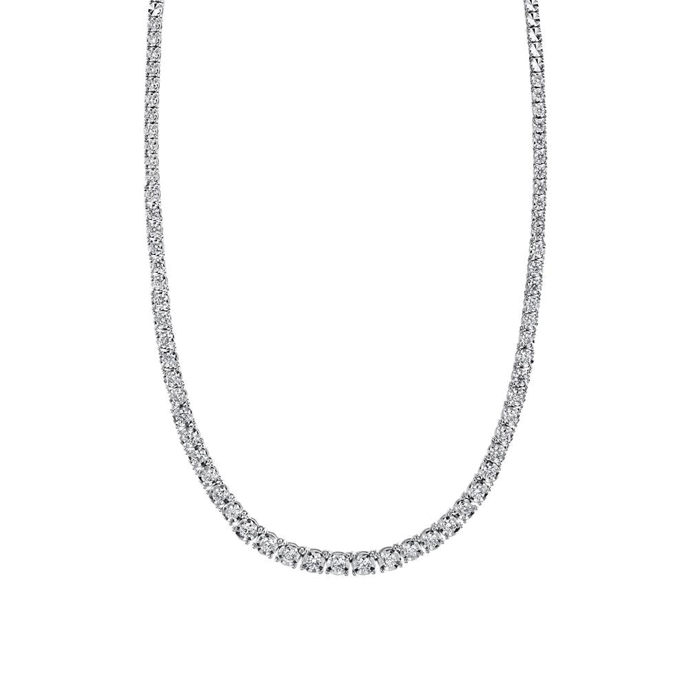 DIAMOND TENNIS CHOKER NECKLACE