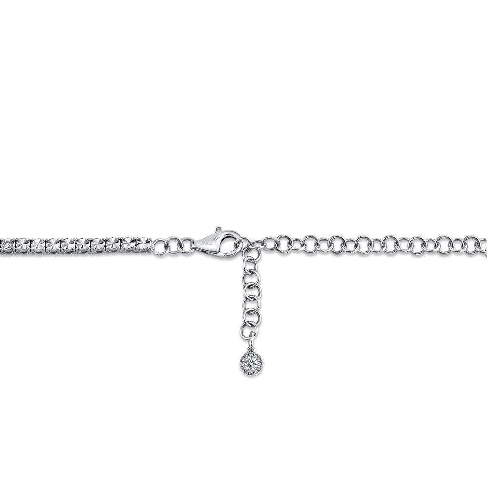 DIAMOND TENNIS CHOKER NECKLACE