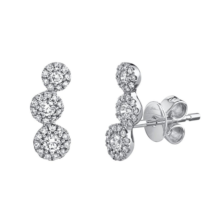 DIAMOND STUD EARRING