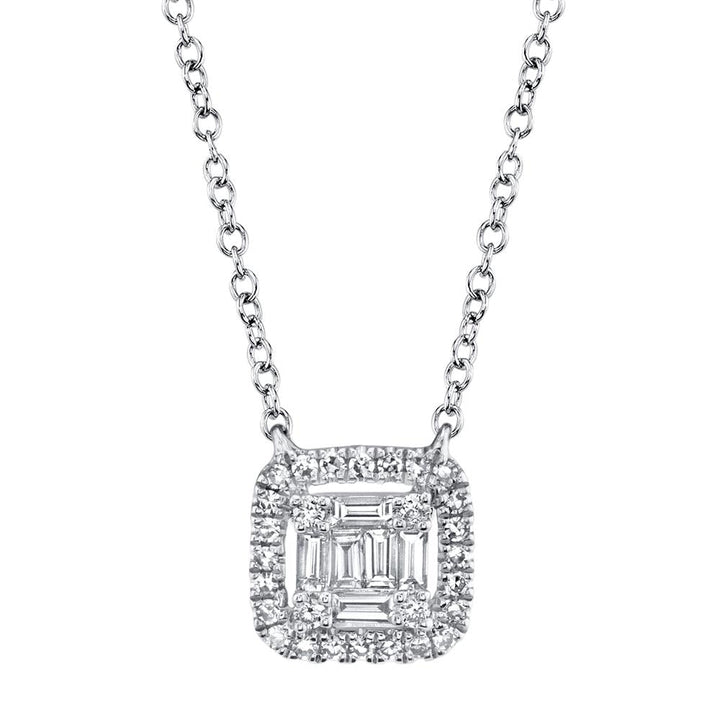DIAMOND BAGUETTE NECKLACE