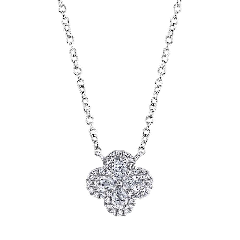 DIAMOND CLOVER NECKLACE