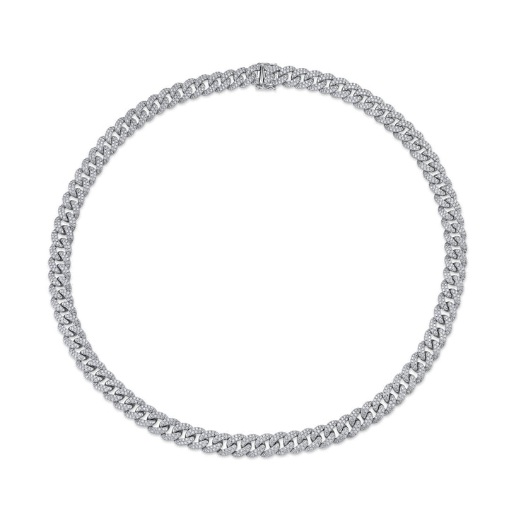 DIAMOND PAVE LINK NECKLACE